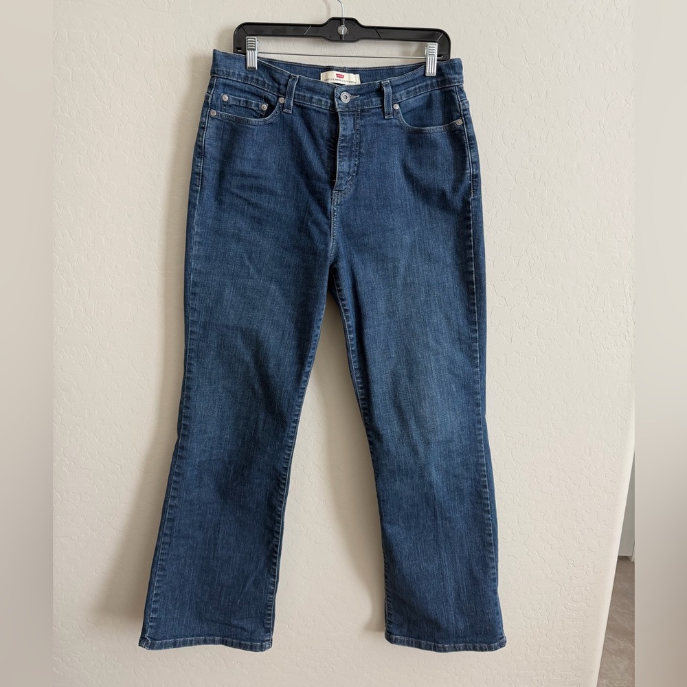 Women’s Levi’s Perfectly Slimming 512 Bootcut Blue Jeans